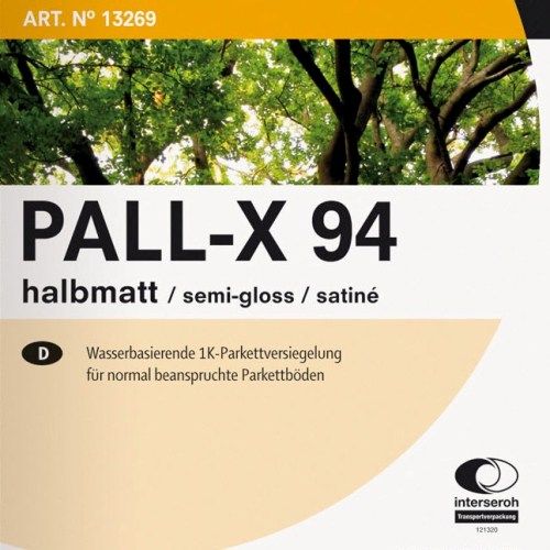 Паркетный лак Pallmann Pall X 94 полуматовый (5 л)