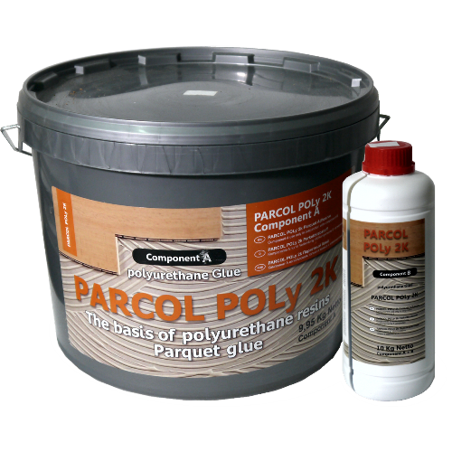 Клей для паркета Parcol Poly 2k (11 кг)