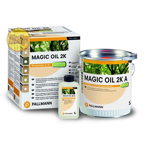 Паркетное масло Pallmann Magic Oil 2K цветное (1 л)