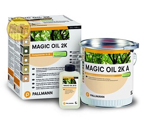 Паркетное масло Pallmann Magic Oil 2K бесцветное (2,75 л)