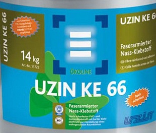 Клей для резиновых покрытий Uzin KE 66 (14 кг)