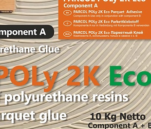 Клей для паркета Parcol Poly 2k Eco (10 кг)